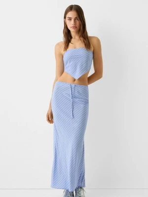 Foto van product Maxirok Bershka donkerblauw