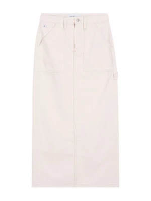 Foto van product Maxirok Calvin Klein Jeans lichtblauw denim