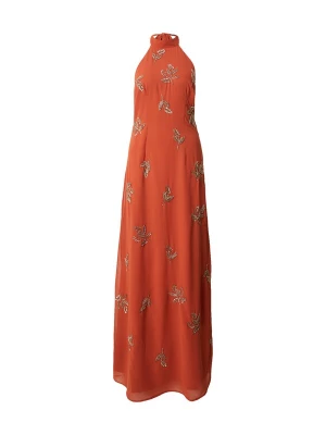 Foto van product Maya Deluxe Jurk brons / donkeroranje / zilver