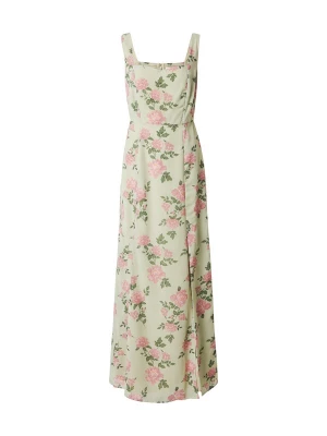 Foto van product Maya Deluxe Jurk groen / pastelgroen / rosa