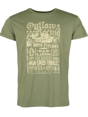 Foto van product Maze Shirt '42020162' lichtgeel / olijfgroen