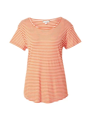 Foto van product mbym Shirt 'Lucianna' donkeroranje / wit