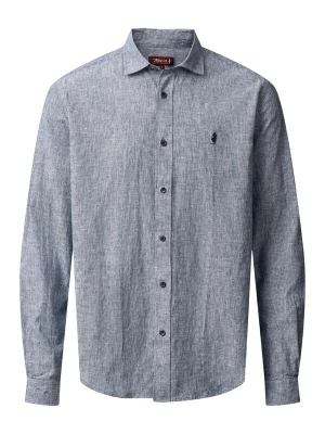 Foto van product MCS Overhemd 'MCPasadena' navy / saffier