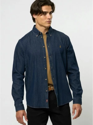 Foto van product MCS Overhemd 'MCTim' blauw denim