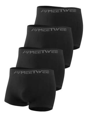Foto van product MEETWEE Boxershorts '4 Pack Men's Breathable Underwear' zwart