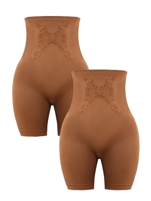 Foto van product MEETWEE Shapingbroek '2 PACK Shapewear' donkerbeige