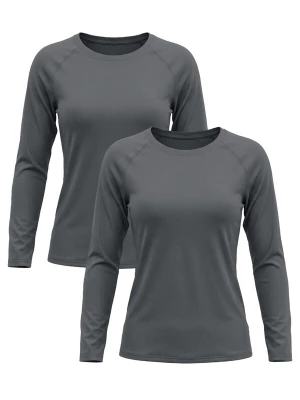 Foto van product MEETWEE Shirt '2-Pack UV Protection Shirt' grijs