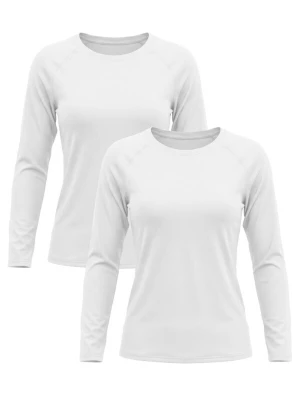 Foto van product MEETWEE Shirt '2-Pack UV Protection Shirt' wit