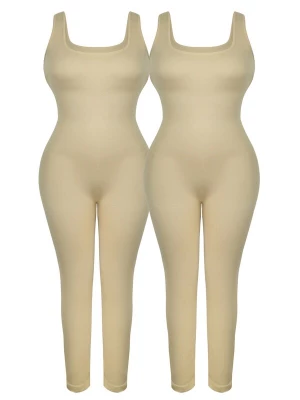 Foto van product MEETWEE Sportbody 'Base Layer' beige