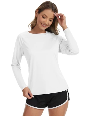 Foto van product MEETWEE Sporttop 'UV Protection Shirt' wit