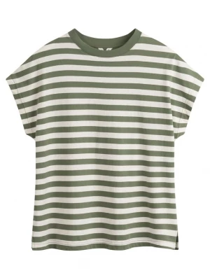 Foto van product MELA Shirt 'MADHU' groen / wit