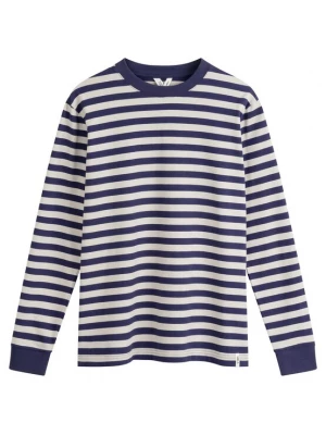 Foto van product MELA Shirt 'TEJAS' donkerblauw / wit