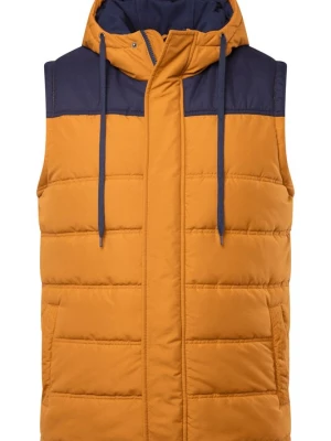 Foto van product Men Plus Bodywarmer nachtblauw / geel
