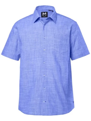 Foto van product Men Plus Overhemd blauw gemêleerd