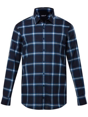 Foto van product Men Plus Overhemd blauw / wit