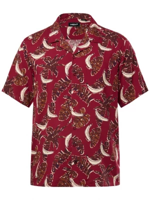 Foto van product Men Plus Overhemd lichtbeige / bruin / bordeaux