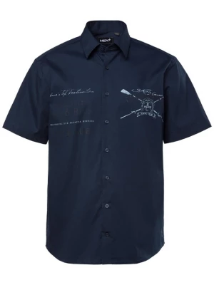 Foto van product Men Plus Overhemd navy / offwhite