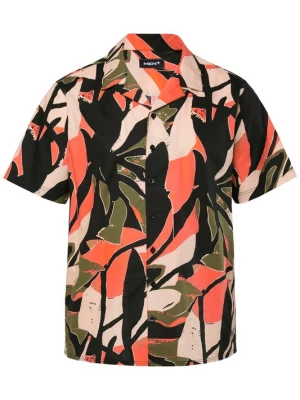 Foto van product Men Plus Overhemd nude / kaki / oranje / zwart