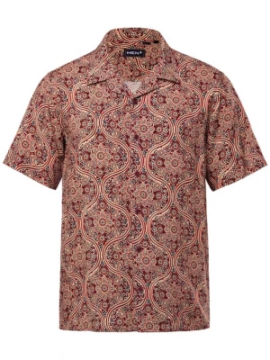 Foto van product Men Plus Overhemd roestbruin / cappuccino / lichtrood / zwart