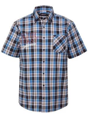 Foto van product Men Plus Overhemd sand / blauw / navy / zwart / wit