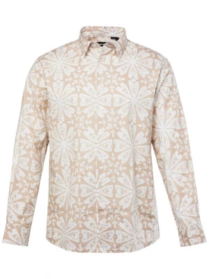Foto van product Men Plus Overhemd sand / wit