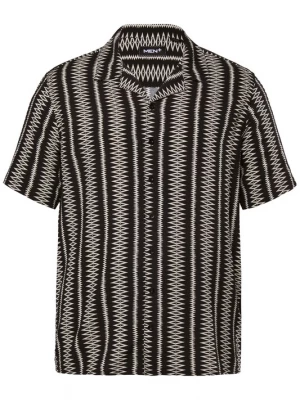 Foto van product Men Plus Overhemd zwart / wit