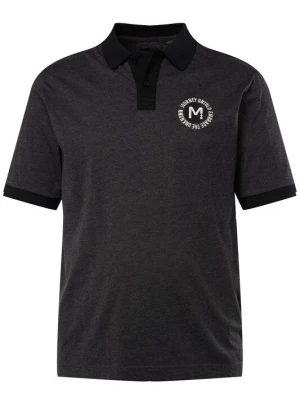 Foto van product Men Plus Shirt antraciet / zwart / wit