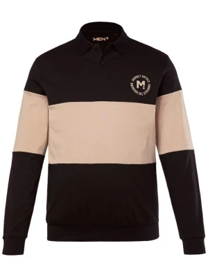 Foto van product Men Plus Shirt beige / zwart