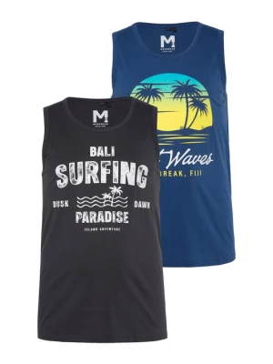Foto van product Men Plus Shirt blauw / donkerblauw