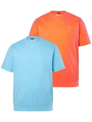 Foto van product Men Plus Shirt blauw / koraal