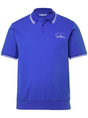 Foto van product Men Plus Shirt blauw / wit