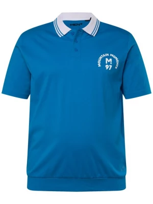 Foto van product Men Plus Shirt blauw / wit