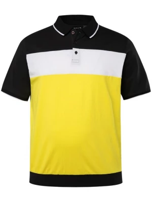 Foto van product Men Plus Shirt geel / zwart / wit