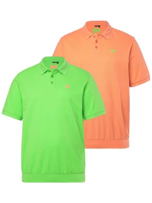 Foto van product Men Plus Shirt grasgroen / oranje