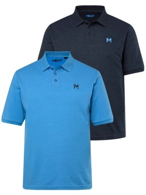 Foto van product Men Plus Shirt hemelsblauw / antraciet