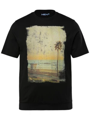 Foto van product Men Plus Shirt honing / pasteelgeel / pastelgroen / zwart