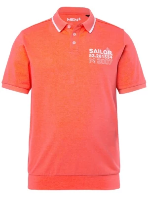 Foto van product Men Plus Shirt koraal / wit
