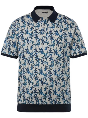 Foto van product Men Plus Shirt marine / navy / grijs gemêleerd
