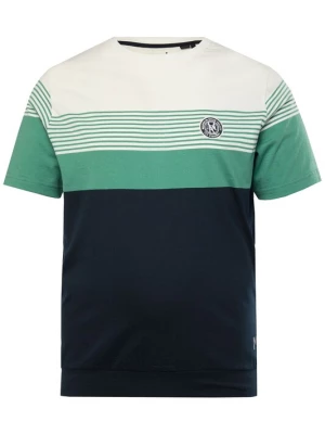 Foto van product Men Plus Shirt navy / groen / wit