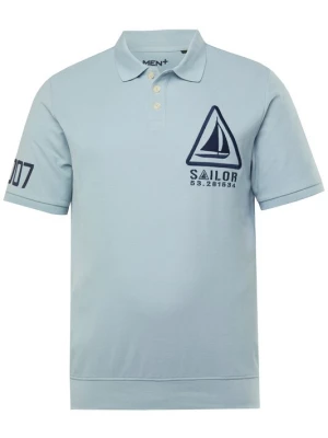 Foto van product Men Plus Shirt navy / lichtblauw