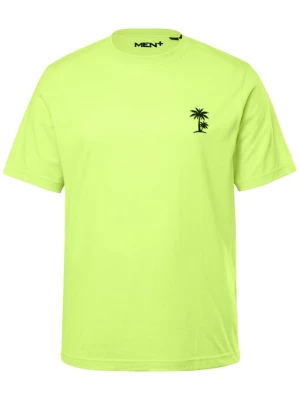 Foto van product Men Plus Shirt navy / neongeel