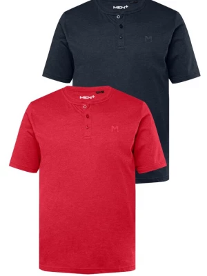 Foto van product Men Plus Shirt navy / rood