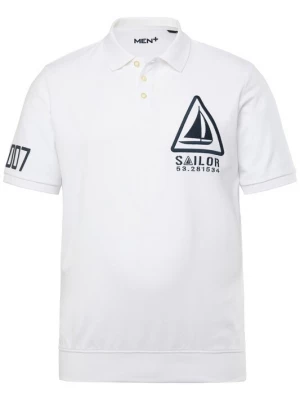 Foto van product Men Plus Shirt navy / wit