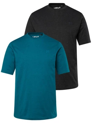 Foto van product Men Plus Shirt petrol / zwart