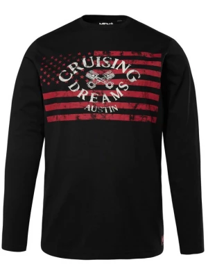 Foto van product Men Plus Shirt rood / zwart / wit