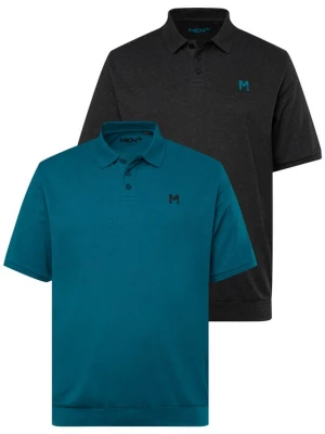 Foto van product Men Plus Shirt smoky blue / zwart