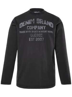 Foto van product Men Plus Shirt zwart / offwhite
