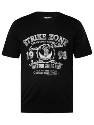 Foto van product Men Plus Shirt zwart / wit