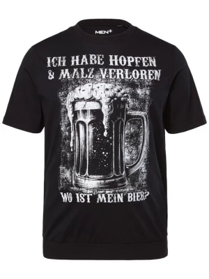 Foto van product Men Plus Shirt zwart / wit