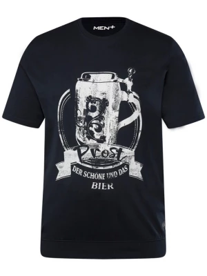 Foto van product Men Plus Shirt zwart / wit